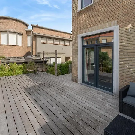 Gezellige Villa Aan Zee Met Ruim Terras Voor 6P De Panne Esterno foto